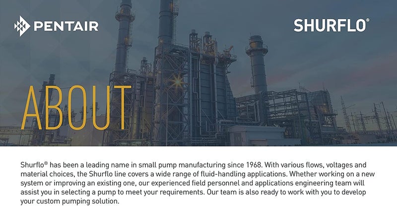 SHURFLO PENTAIR SHURFLO 8000-543-238 On Demand 12VDC Diaphragm Pump with Pressure Switch For Heavy Duty Agricultural Spraying and Fluid Transfer, 1.8 GPM, 100 PSI, Self Priming, Viton Valves - Image 4